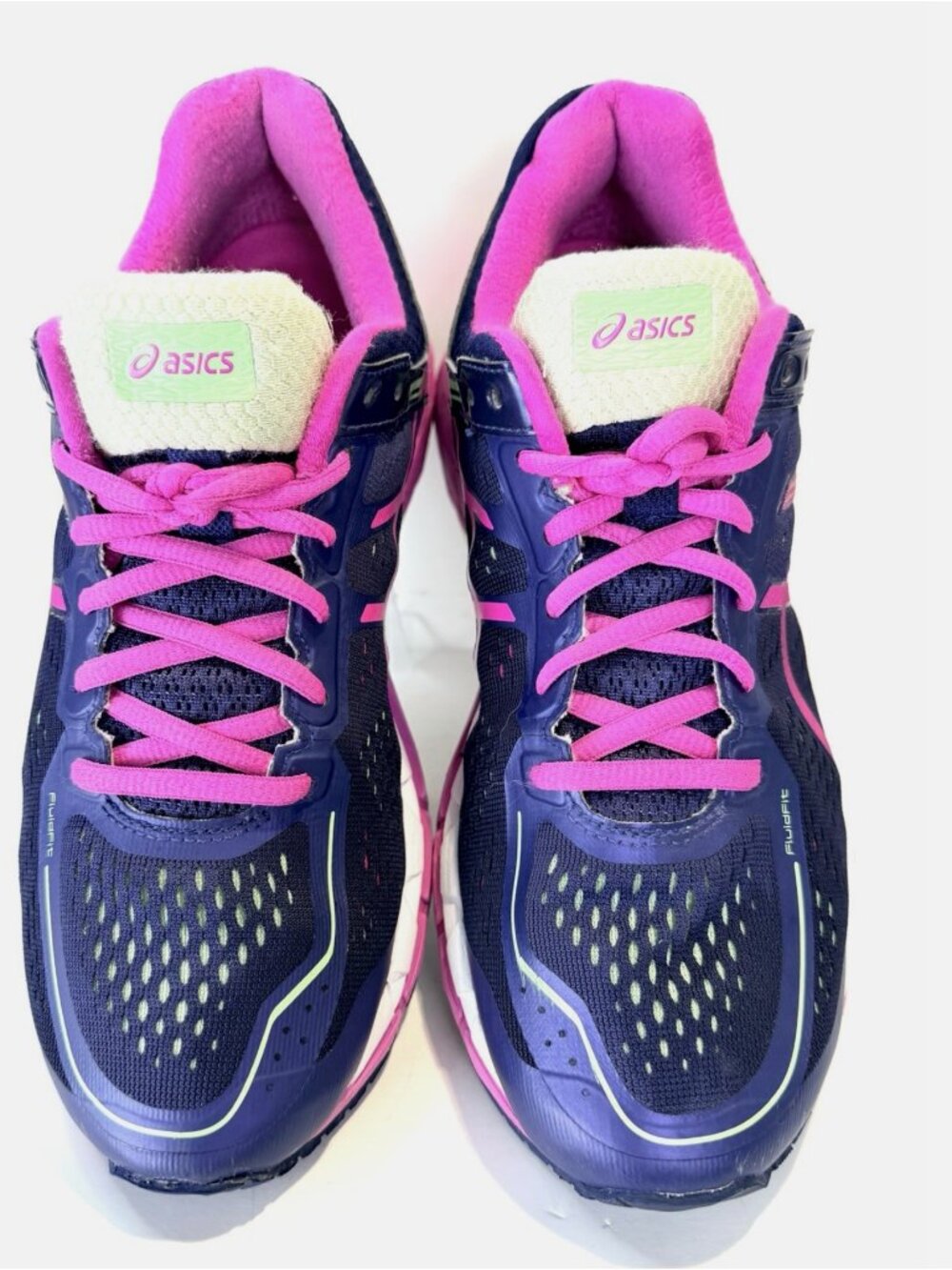 NEW IN BOX Asics Gel Kayano 22 Navy Pink Pistachio Womens 9 US 40.5 EUR 6.5 UK